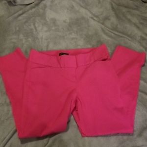 The Limited Pink Cropped Pants